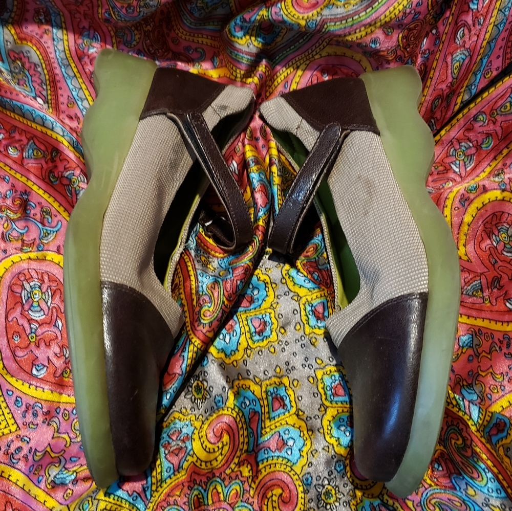 Tentazione Mary Janes Women's Size 6.5 7 37 Made In Italy